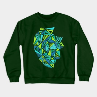 Geometric Patterns - sketchy triangles Crewneck Sweatshirt